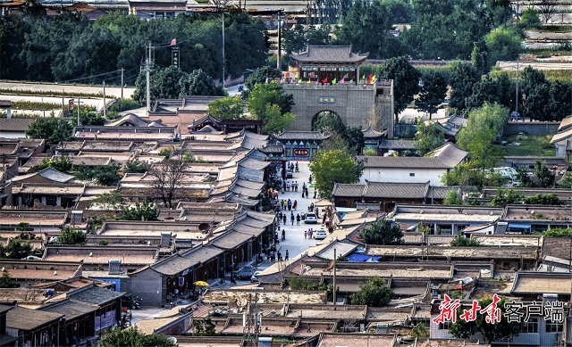 景区管理委员会提供)青城古镇位于榆中县北部,黄河南岸,距兰州90公里