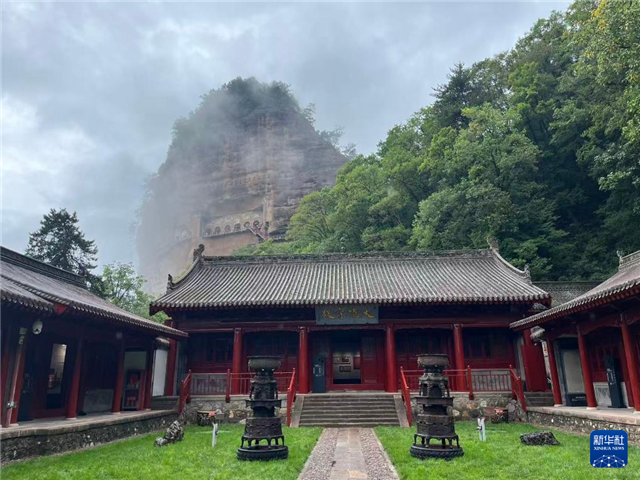 麦积山石窟有了参观“序厅”